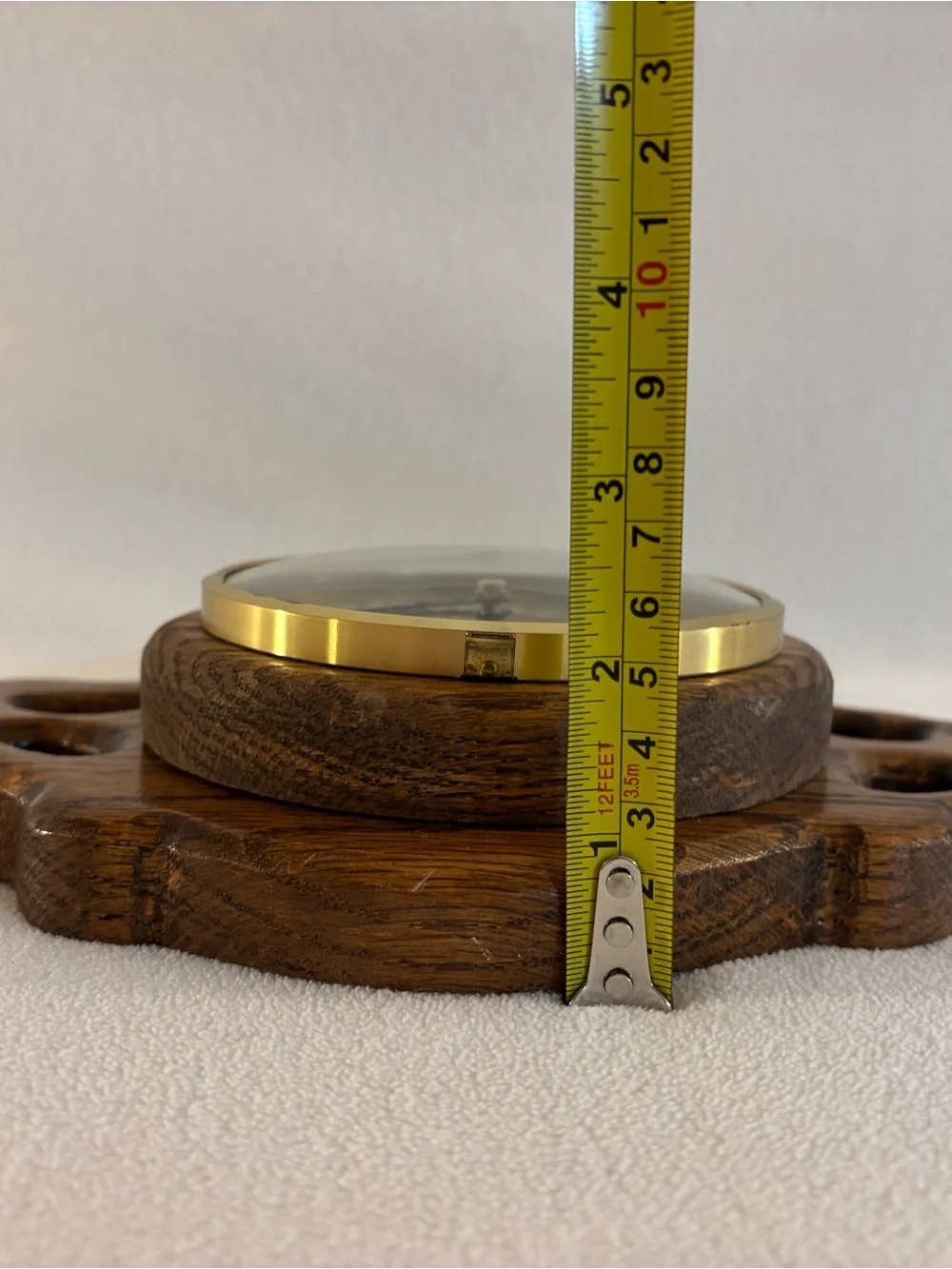 Vintage Kienzle Quartz Oak Wall Clock Decorative Wood Hanging Clock